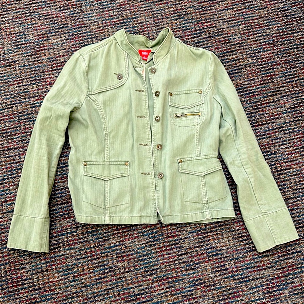 Olive green jacket